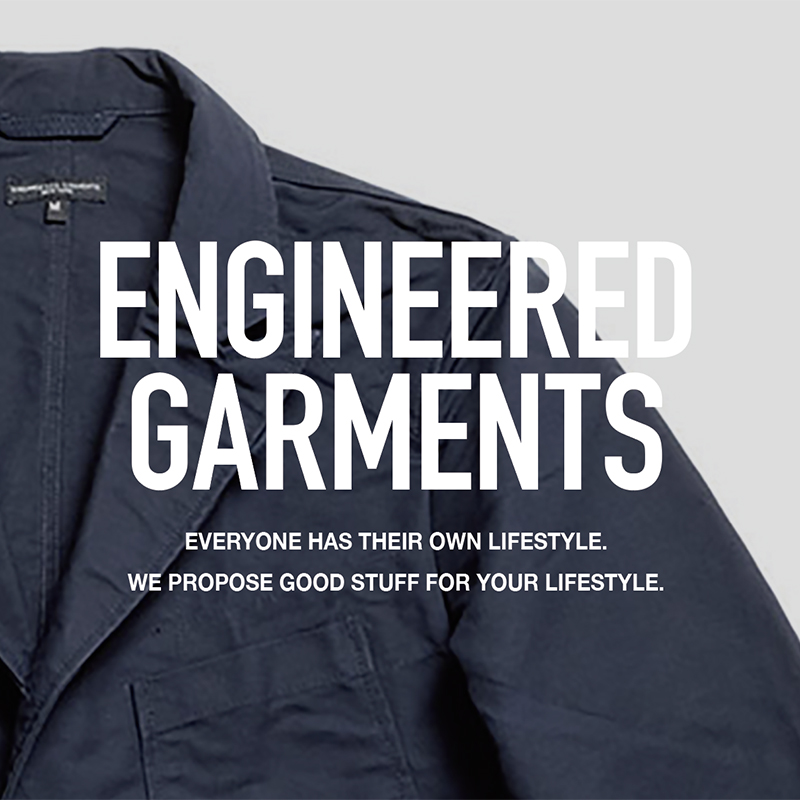 エンジニアドガーメンツ / ベッドフォード・ジャケットのサイズ、使用 