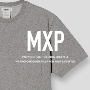 MXP / ビッグシルエット ポケットTシャツ