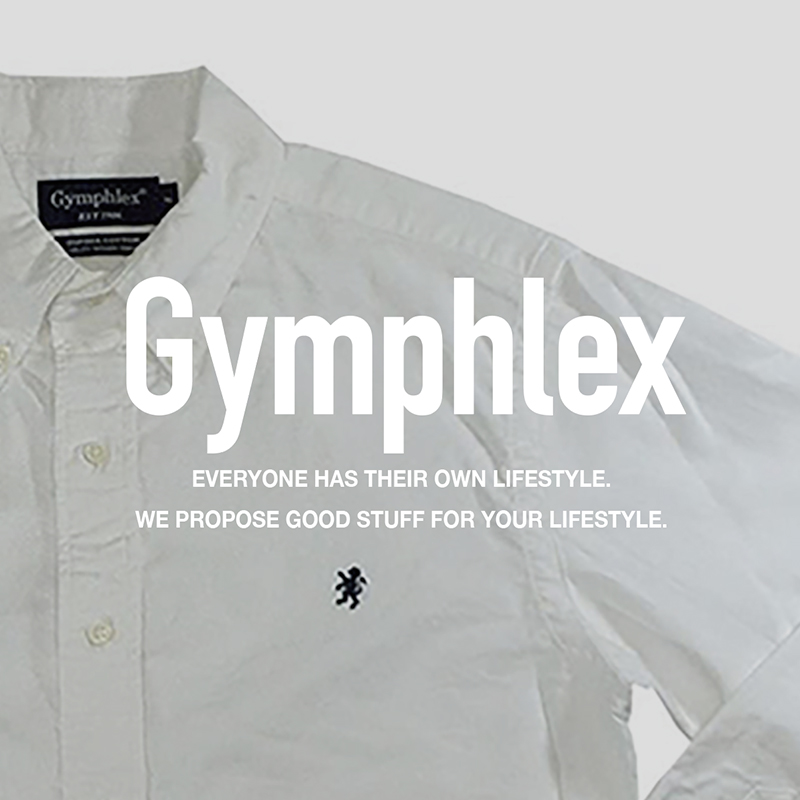 ジムフレックス オックスフォードシャツのサイズ感、特徴、評判などレビュー。シンプルスリムなシルエットの使えるシャツ。