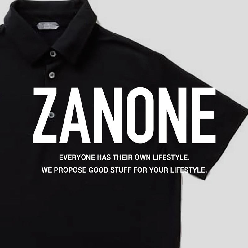 ZANONE / アイスコットン ポロシャツ